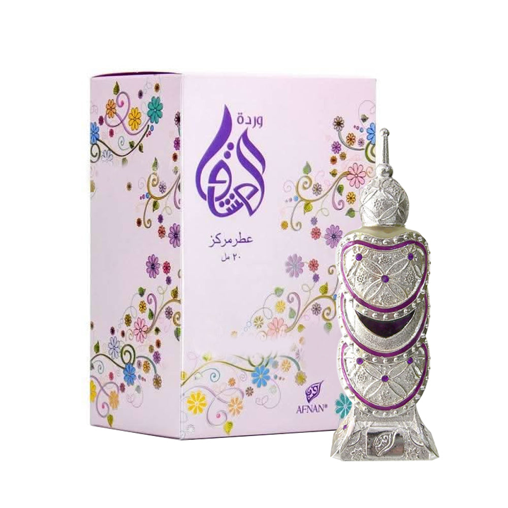 Afnan-Ward Al Usshaq Perfume Oil .67 FL.OZ
