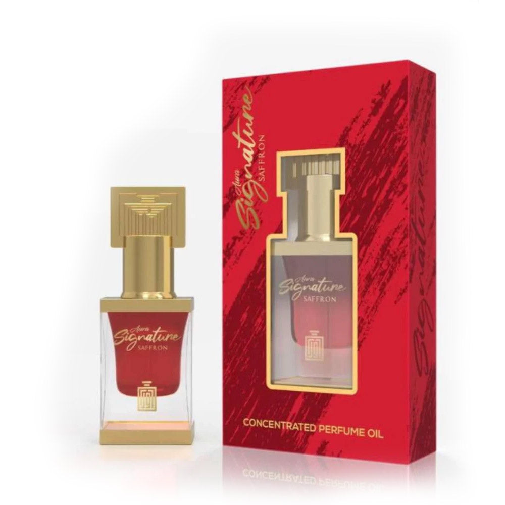 Aura-Signature Saffron Perfume Oil .40 FL.OZ