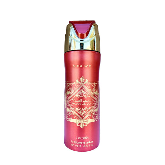 Lattafa-Bade'e Al oud Sublime Deodorant Spray 200ML (6.7 OZ)