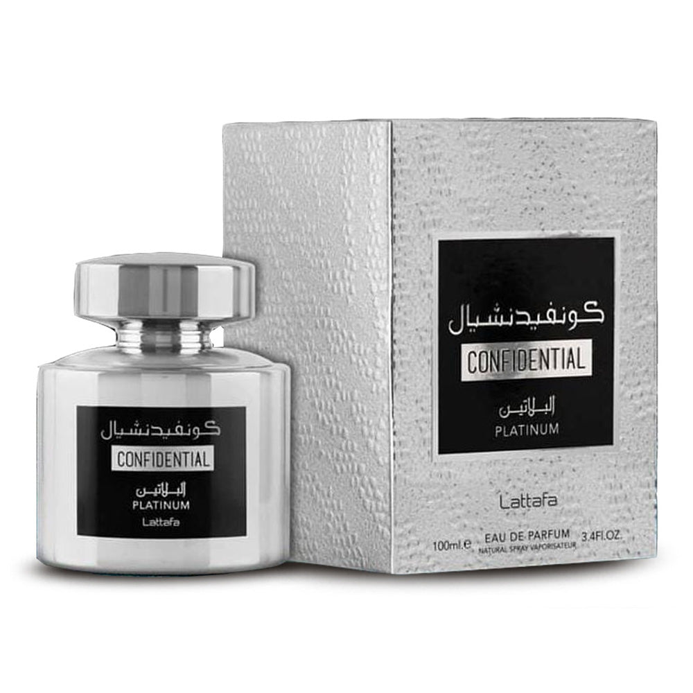 Lattafa-Confidential Platinium 3.4 FL.OZ