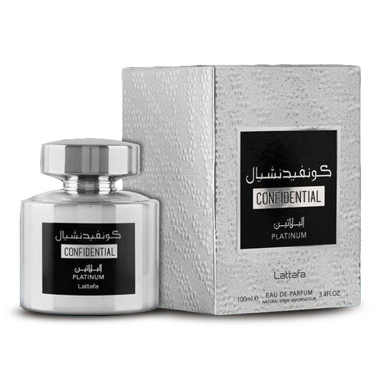 Lattafa-Confidential Platinium 3.4 FL.OZ